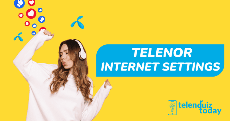 How to Setup Telenor Internet Setting_