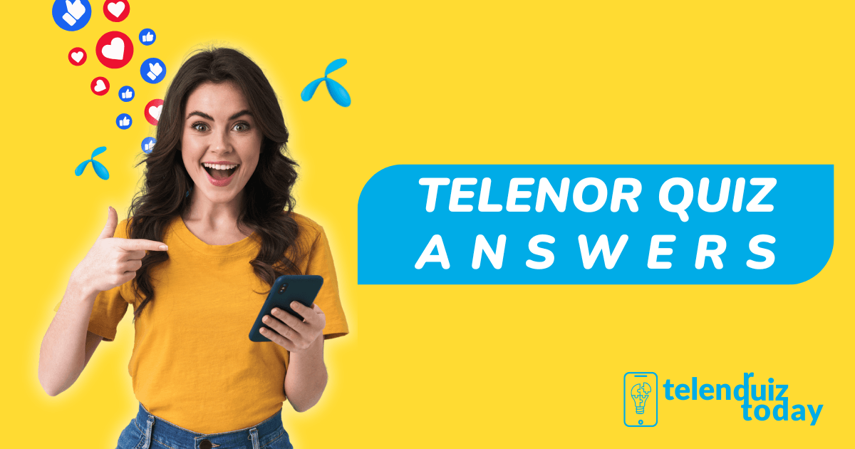 Telenor Quiz Answers